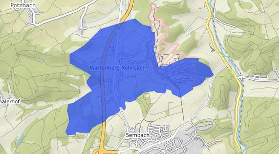 Bodenrichtwertkarte Wartenberg Rohrbach